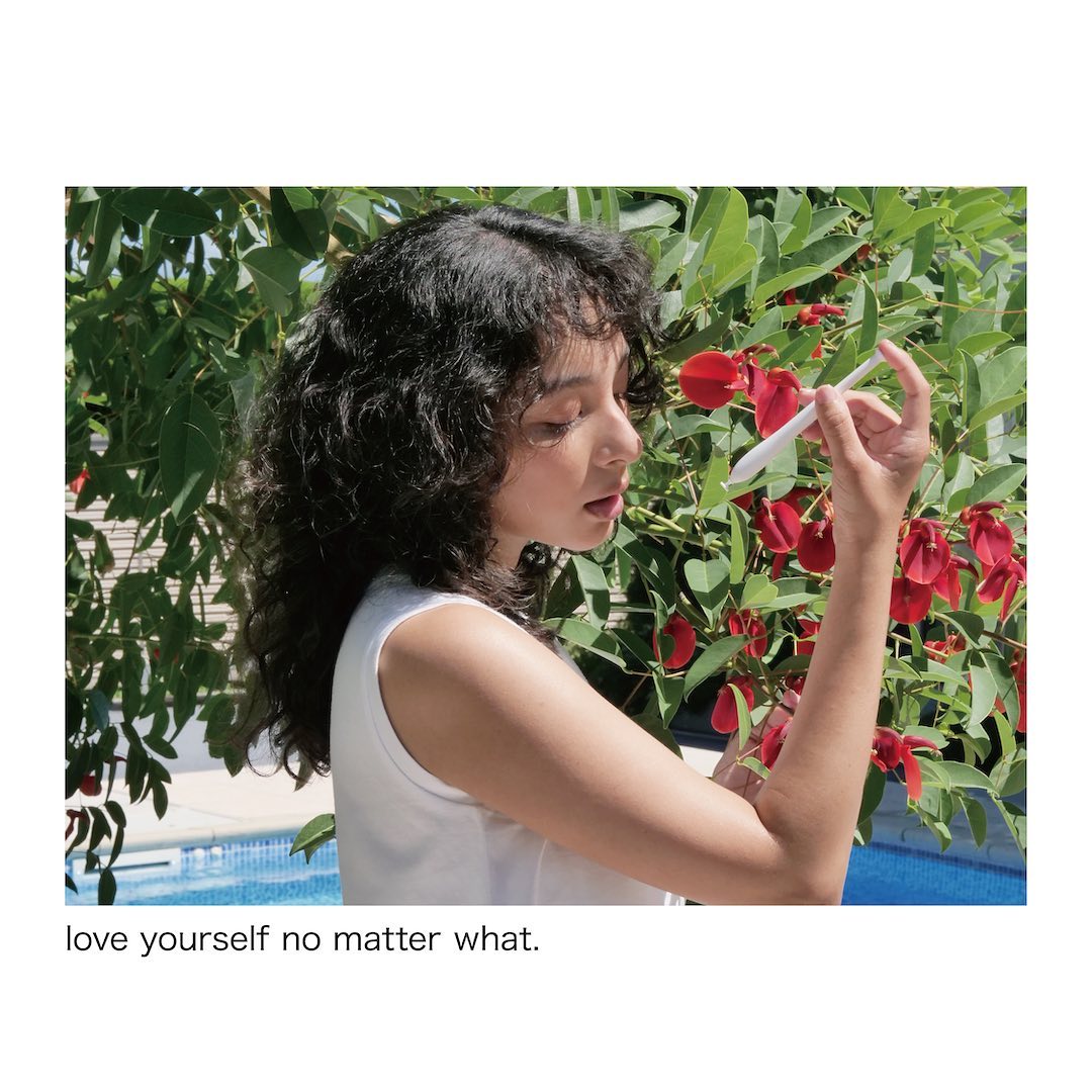 love yourself no matter what.