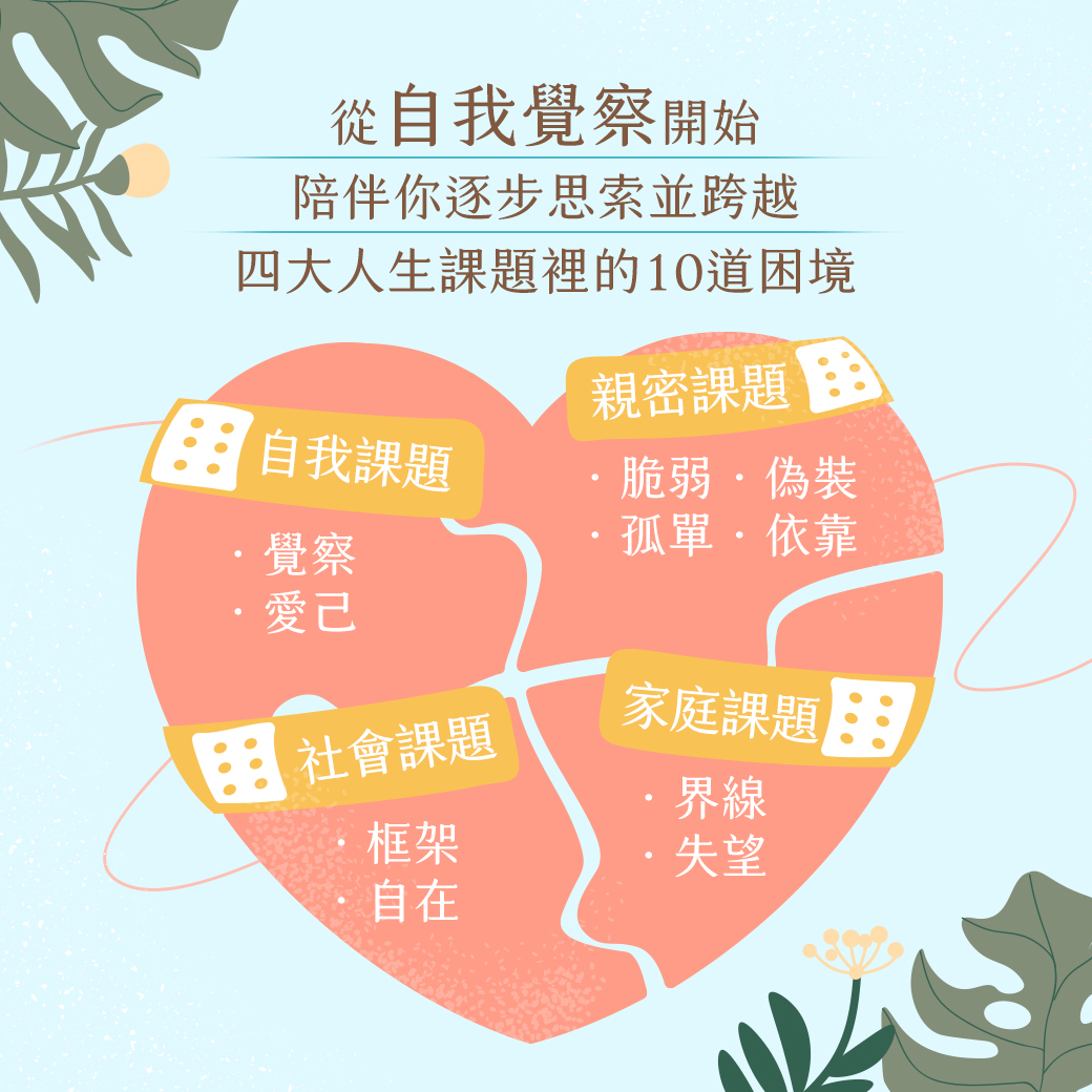 做自己生命的主人-鄧惠文醫師陪伴我們進入自我覺察的世界 | 親子天下Shopping