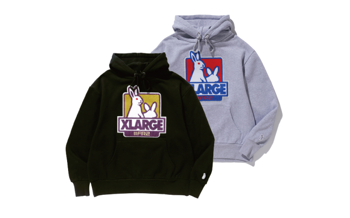 xlarge fr2 XLFR2 BOX LOGO SWEAT HOODIE