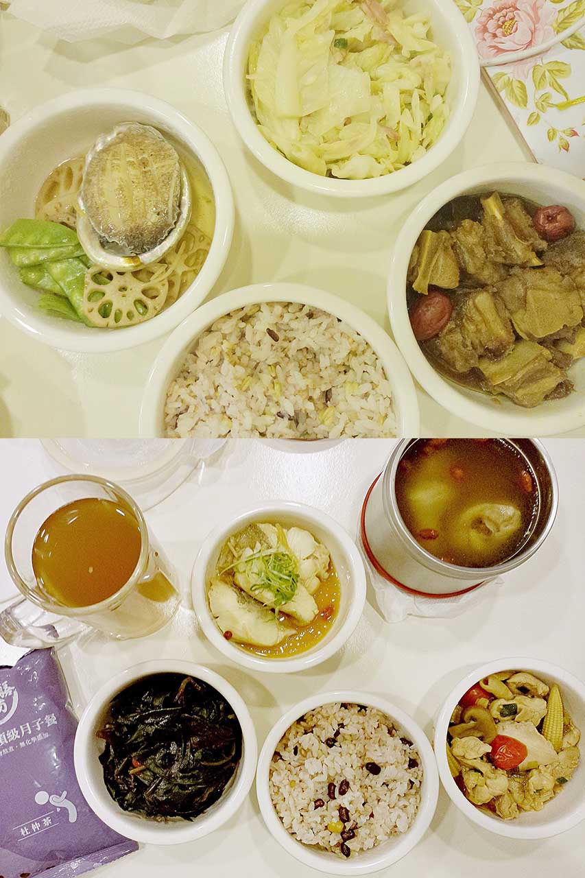 坐月子餐內容