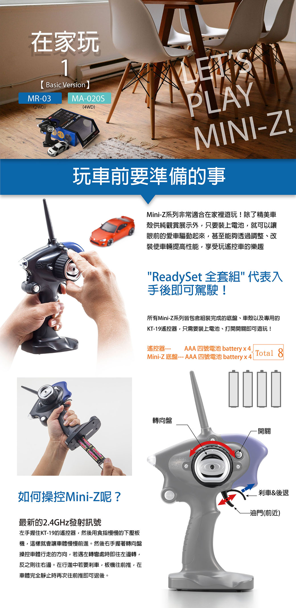 Mini-Z Sports新手入門 | SJHOBBY
