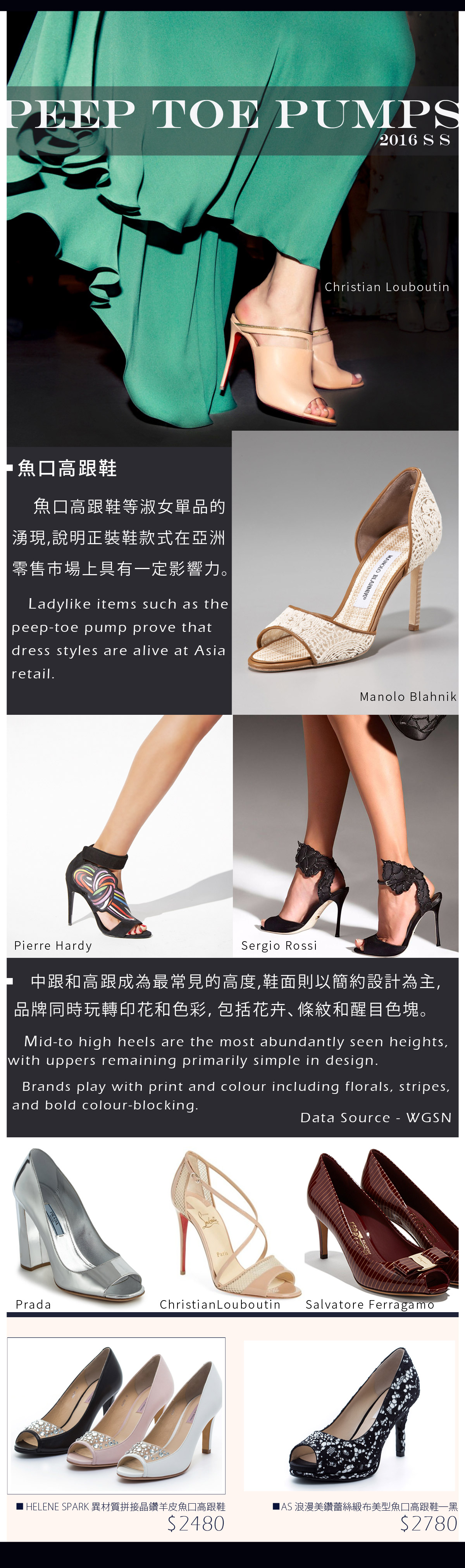 時尚情報 魚口高跟鞋 As女鞋